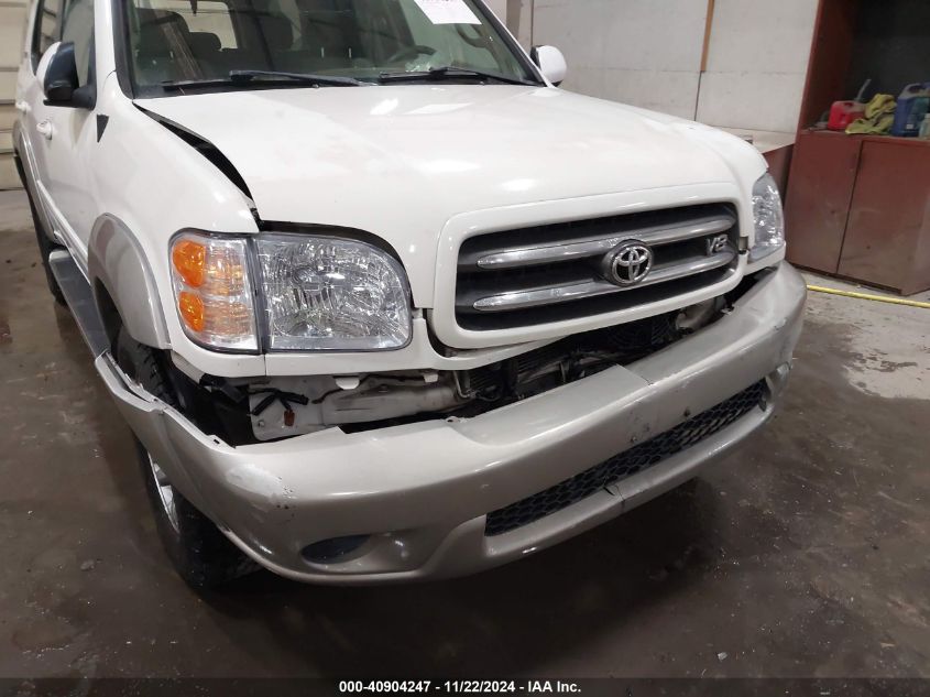 2003 Toyota Sequoia Sr5 V8 VIN: 5TDZT34A33S188887 Lot: 40904247