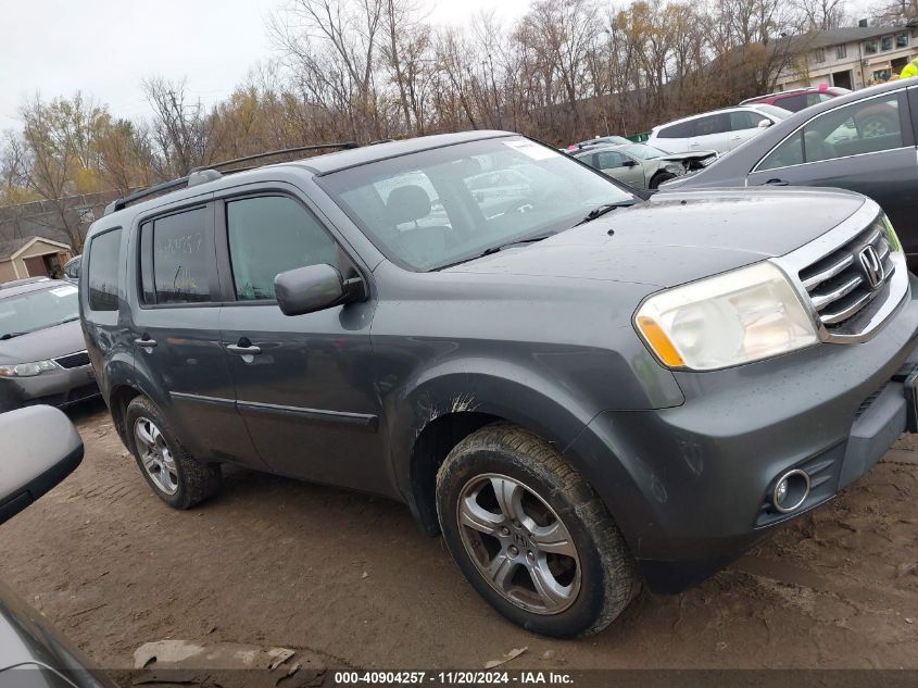 2012 Honda Pilot Ex-L VIN: 5FNYF4H50CB033689 Lot: 40904257