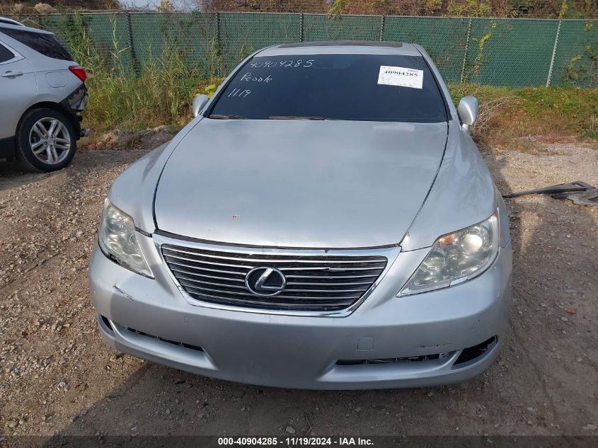 2009 Lexus Ls 460 VIN: JTHCL46F695001482 Lot: 40904285