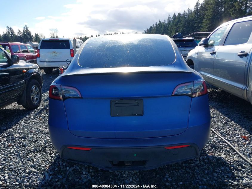 2022 Tesla Model Y Performance Dual Motor All-Wheel Drive VIN: 7SAYGDEF0NF488753 Lot: 40904304