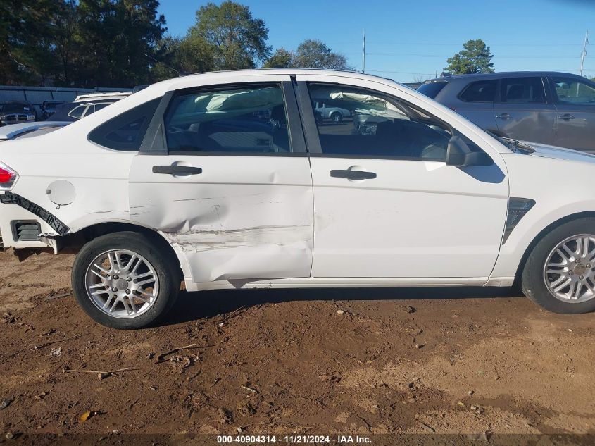 2008 Ford Focus Se/Ses VIN: 1FAHP35N98W272386 Lot: 40904314