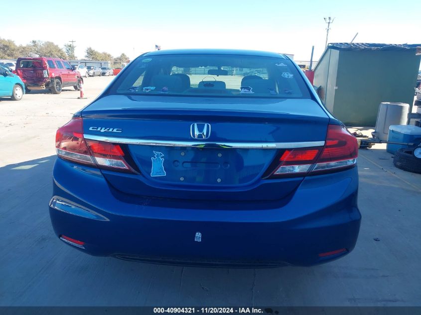 2014 Honda Civic Lx VIN: 19XFB2F50EE212186 Lot: 40904321