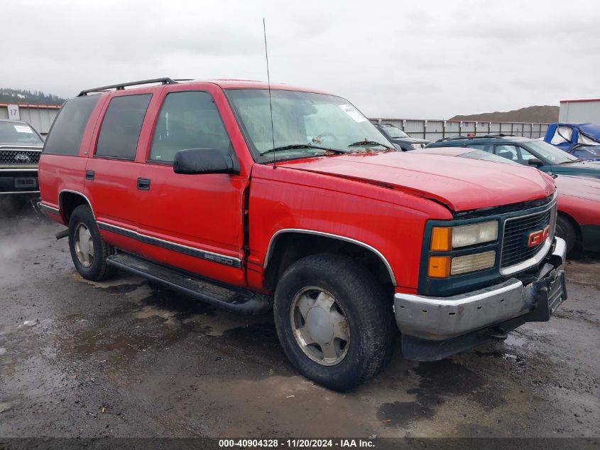 1999 GMC Yukon Sle VIN: 1GKEK13R6XJ726938 Lot: 40904328