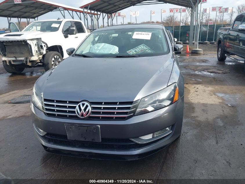 2013 Volkswagen Passat 2.0L Tdi Sel Premium VIN: 1VWCN7A34DC019779 Lot: 40904349