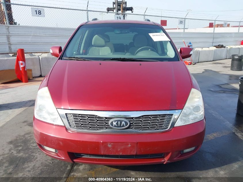 2012 Kia Sedona Ex VIN: KNDMH4C77C6437716 Lot: 40904363