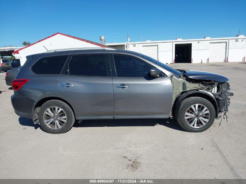 2017 Nissan Pathfinder Sv VIN: 5N1DR2MM7HC695907 Lot: 40904387