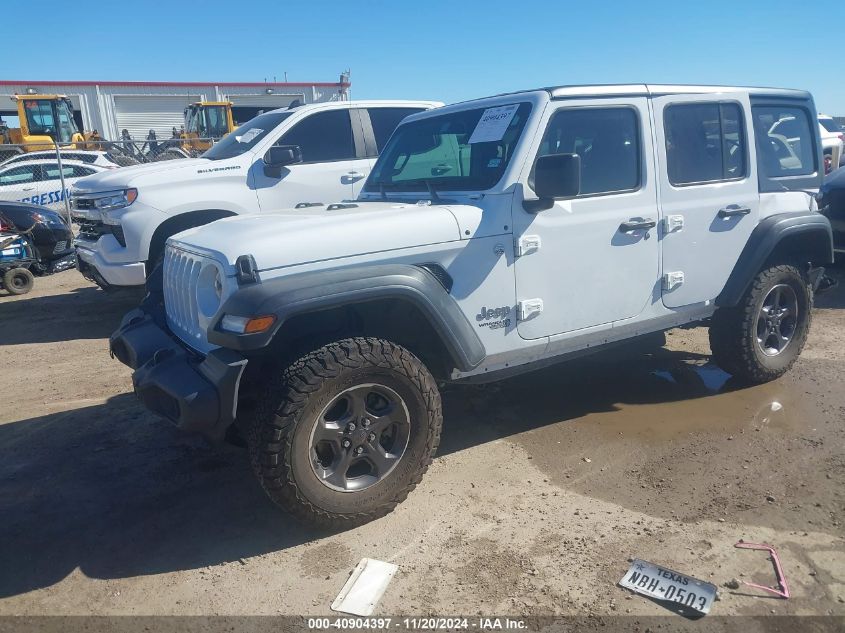 2020 Jeep Wrangler Unlimited Sport S 4X4 VIN: 1C4HJXDG5LW215133 Lot: 40904397