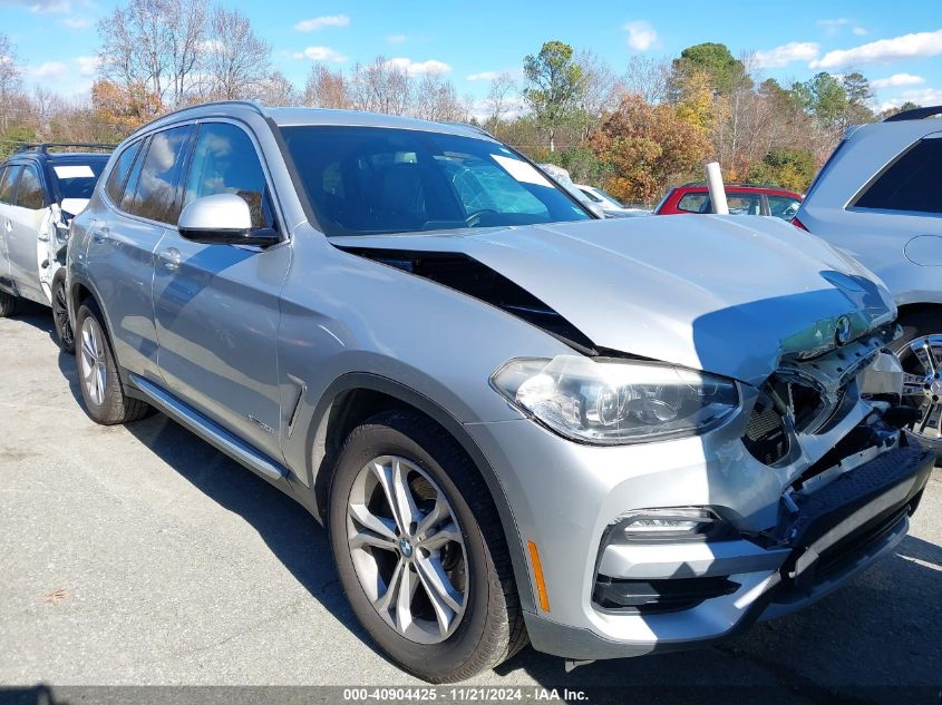 2018 BMW X3 xDrive30I VIN: 5UXTR9C55JLC73001 Lot: 40904425