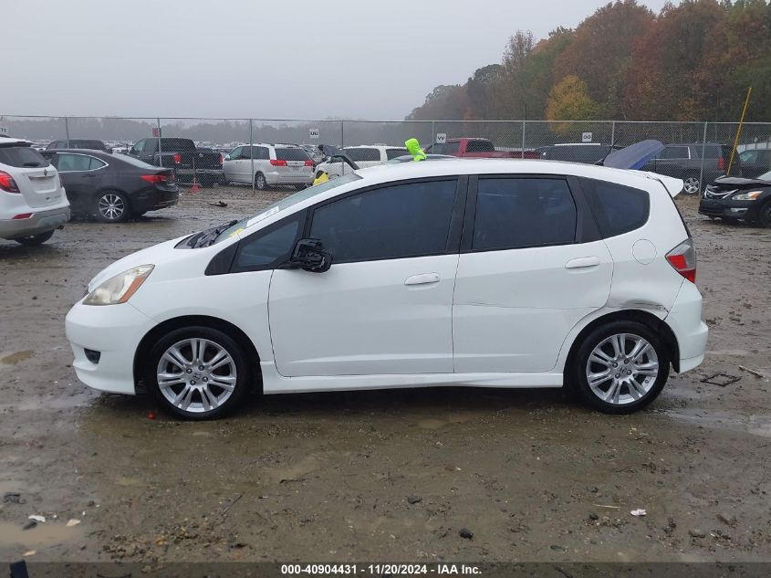 2010 Honda Fit Sport VIN: JHMGE8H6XAS020414 Lot: 40904431