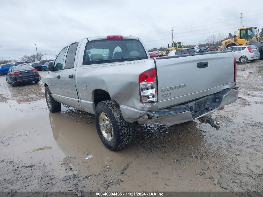 2006 Dodge Ram 2500 Slt/Sport VIN: 3D6WR28DX6G180458 Lot: 40904435