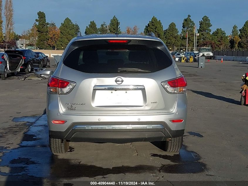 2015 Nissan Pathfinder Platinum/S/Sl/Sv VIN: 5N1AR2MNXFC600250 Lot: 40904440