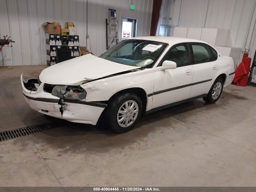 2004 Chevrolet Impala VIN: 2G1WF52E349113489 Lot: 40904445