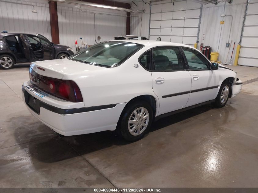 2004 Chevrolet Impala VIN: 2G1WF52E349113489 Lot: 40904445