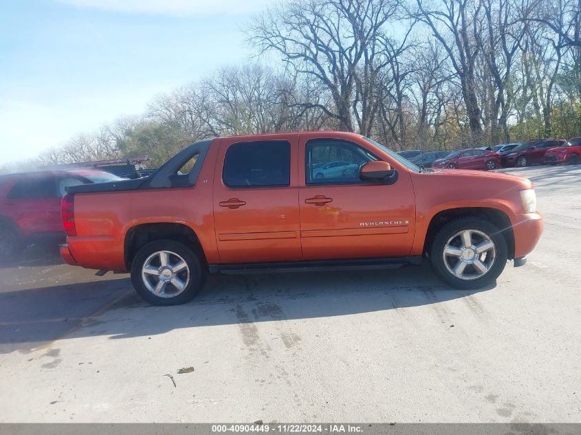 2007 Chevrolet Avalanche 1500 Lt VIN: 3GNFK12317G156126 Lot: 40904449