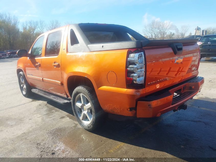 2007 Chevrolet Avalanche 1500 Lt VIN: 3GNFK12317G156126 Lot: 40904449