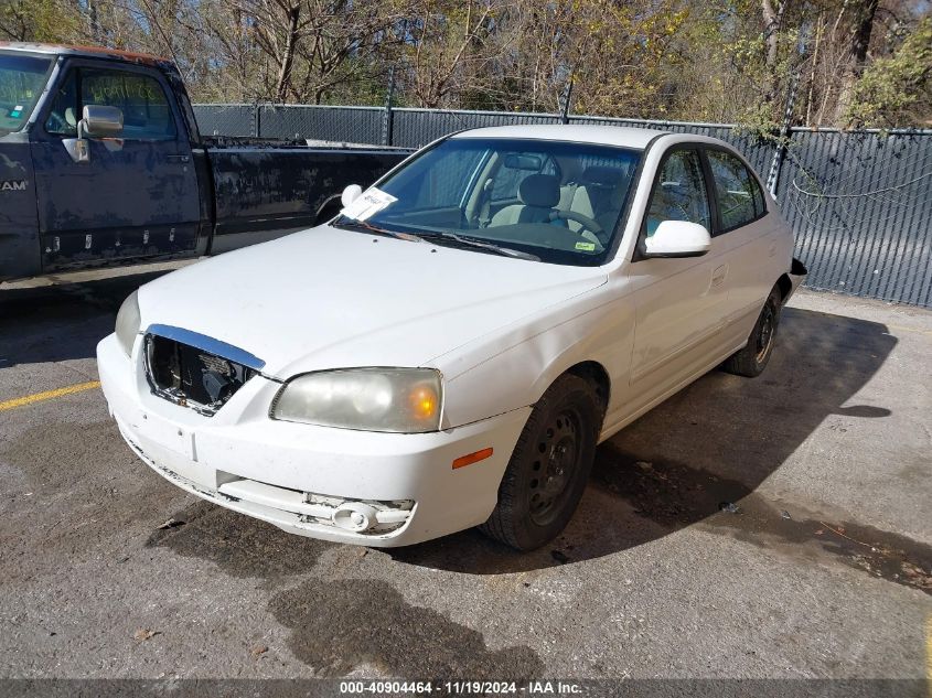 2004 Hyundai Elantra Gls/Gt VIN: KMHDN46D24U712699 Lot: 40904464