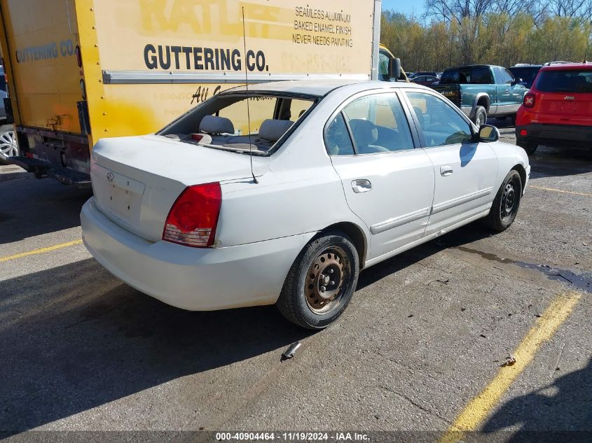 2004 Hyundai Elantra Gls/Gt VIN: KMHDN46D24U712699 Lot: 40904464