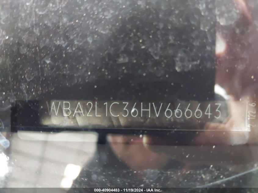 2017 BMW M240I - WBA2L1C36HV666643