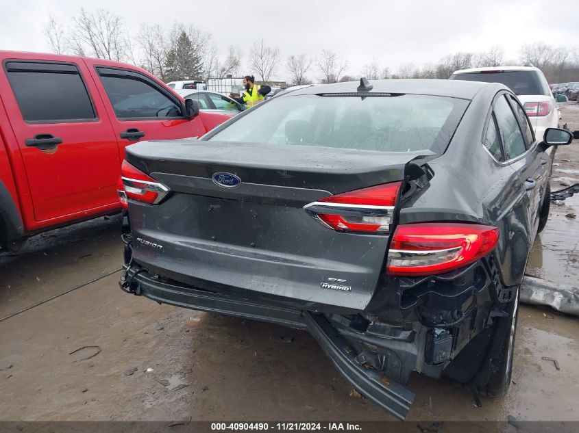 2020 Ford Fusion Hybrid Se VIN: 3FA6P0LU0LR106477 Lot: 40904490