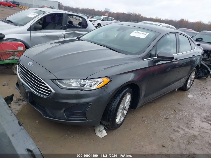 2020 Ford Fusion Hybrid Se VIN: 3FA6P0LU0LR106477 Lot: 40904490