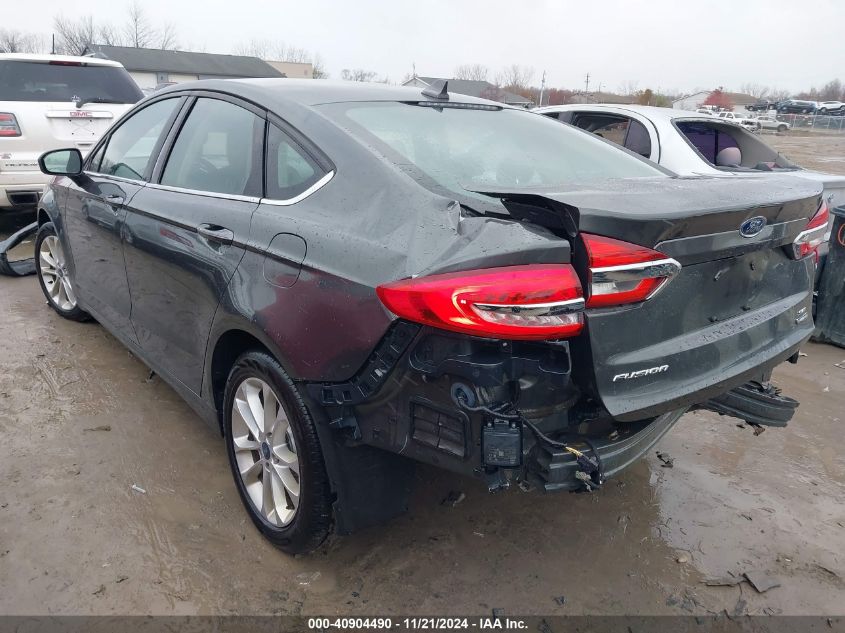 2020 Ford Fusion Hybrid Se VIN: 3FA6P0LU0LR106477 Lot: 40904490