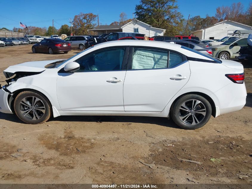 2021 Nissan Sentra Sv Xtronic Cvt VIN: 3N1AB8CV4MY263076 Lot: 40904497