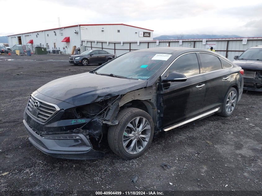 Vin: 5npe34ab2fh244362, lot: 41394191, hyundai sonata limited 2.0t 20152