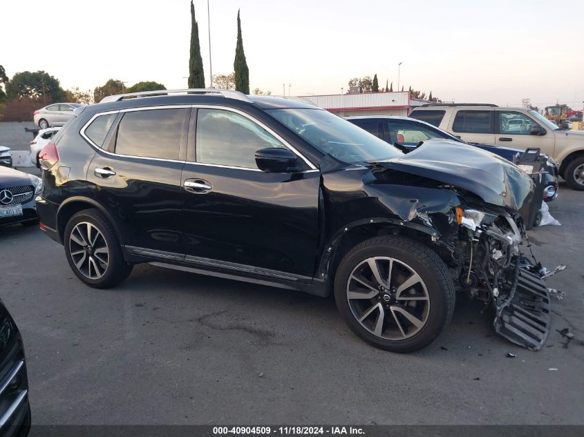 2019 Nissan Rogue Sl VIN: 5N1AT2MT3KC761906 Lot: 40904509