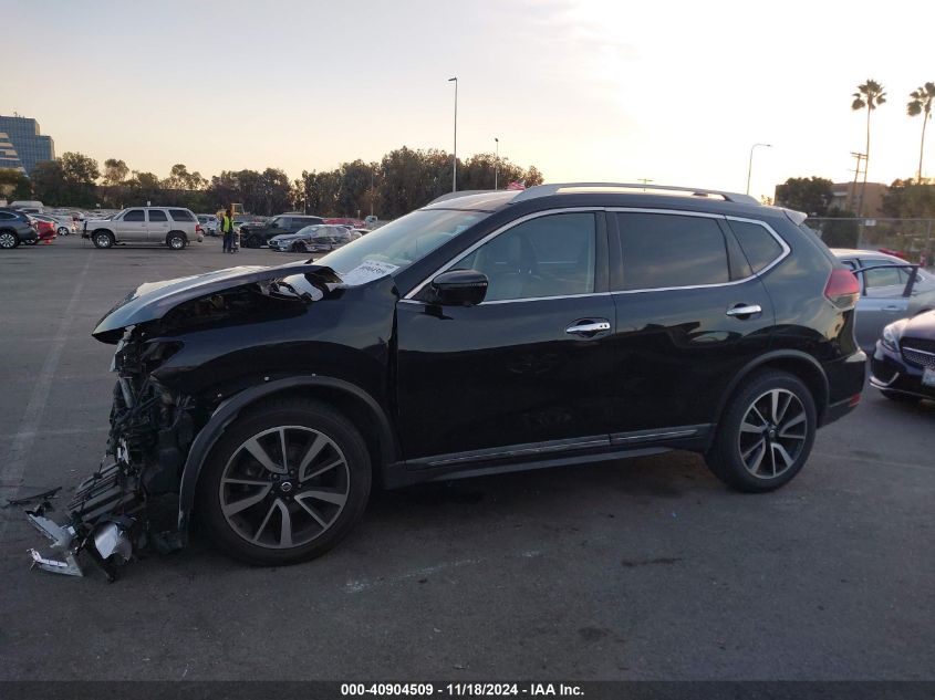 2019 Nissan Rogue Sl VIN: 5N1AT2MT3KC761906 Lot: 40904509