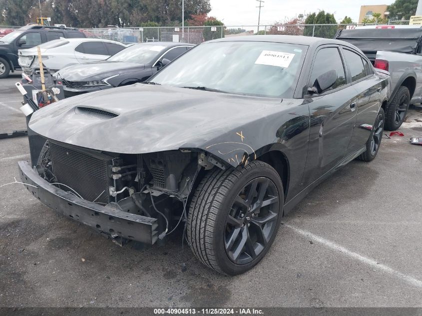 VIN 2C3CDXHG5KH678614 2019 Dodge Charger, Gt Rwd no.2