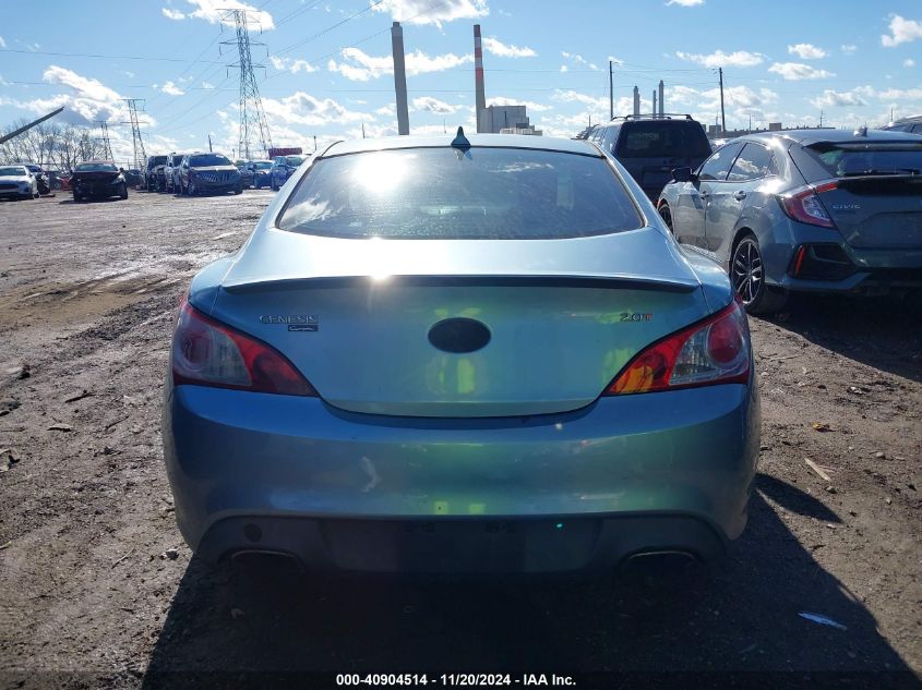 2012 Hyundai Genesis 2.0T VIN: KMHHT6KD3CU072400 Lot: 40904514