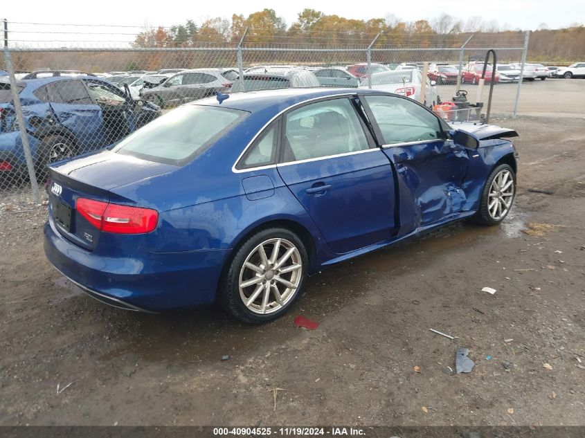 VIN WAUKFAFL7EN037696 2014 Audi A4, 2.0T Premium no.4