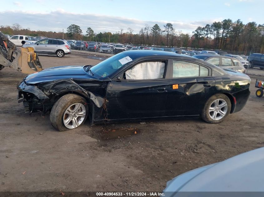 2023 Dodge Charger Sxt VIN: 2C3CDXBG2PH530484 Lot: 40904533