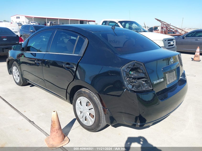 2008 NISSAN SENTRA VIN: 3N1AB61E78L729545
