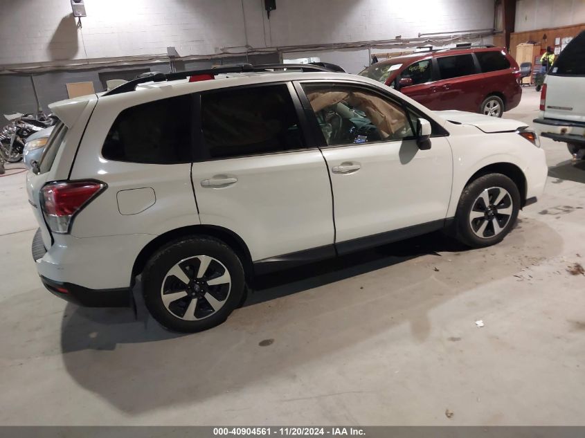 2018 Subaru Forester 2.5I Premium VIN: JF2SJAGC6JH589247 Lot: 40904561