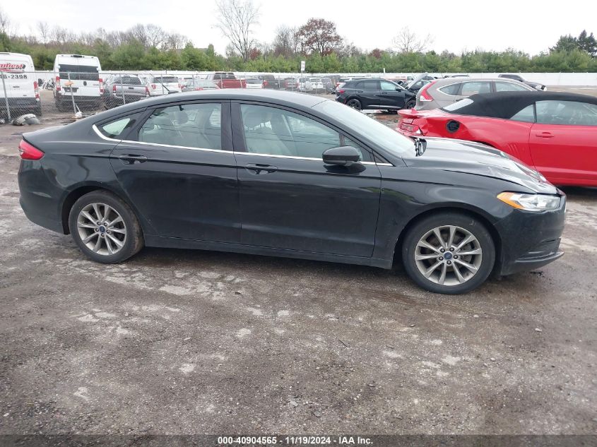 2017 Ford Fusion Se VIN: 3FA6P0H71HR146786 Lot: 40904565