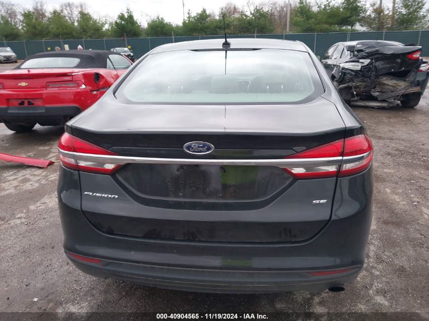 2017 Ford Fusion Se VIN: 3FA6P0H71HR146786 Lot: 40904565