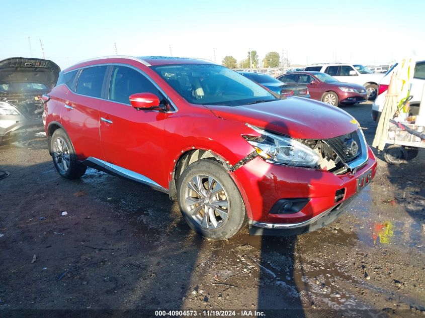 VIN 5N1AZ2MG7FN202872 2015 Nissan Murano, SL no.1