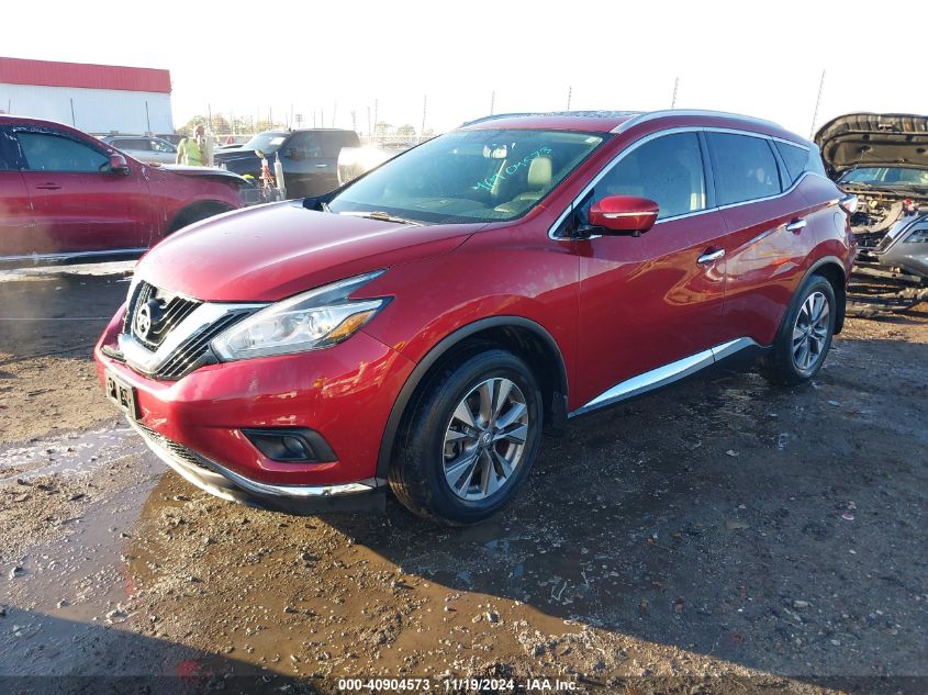 VIN 5N1AZ2MG7FN202872 2015 Nissan Murano, SL no.2