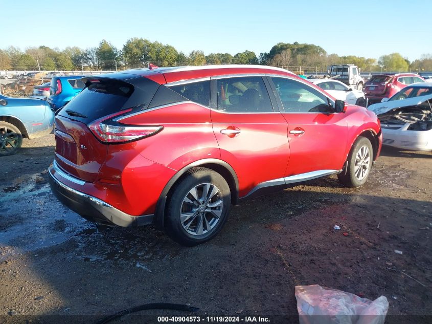 VIN 5N1AZ2MG7FN202872 2015 Nissan Murano, SL no.4