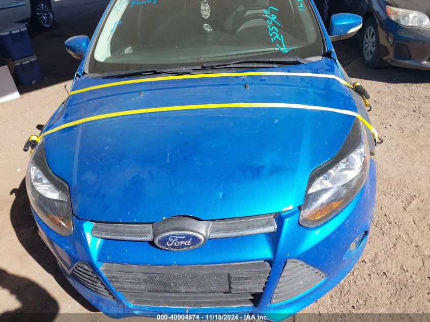 2014 Ford Focus Se VIN: 1FADP3K27EL355563 Lot: 40904574