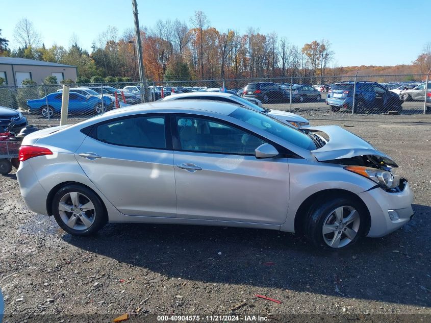 2012 Hyundai Elantra Gls (Ulsan Plant) VIN: KMHDH4AE6CU349538 Lot: 40904575