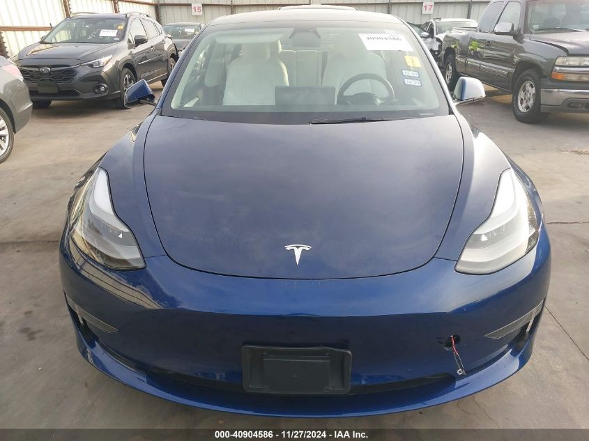 VIN 5YJ3E1EA2MF092676 2021 Tesla Model 3, Standard... no.12