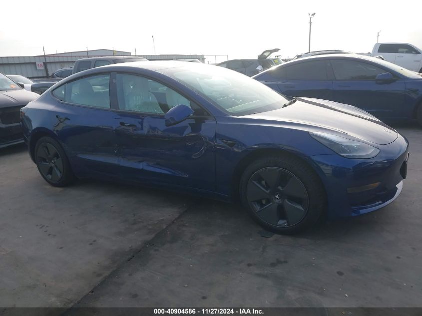 VIN 5YJ3E1EA2MF092676 2021 Tesla Model 3, Standard... no.13