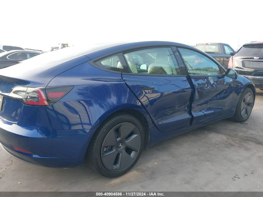 VIN 5YJ3E1EA2MF092676 2021 Tesla Model 3, Standard... no.19