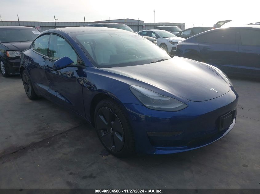 VIN 5YJ3E1EA2MF092676 2021 Tesla Model 3, Standard... no.1