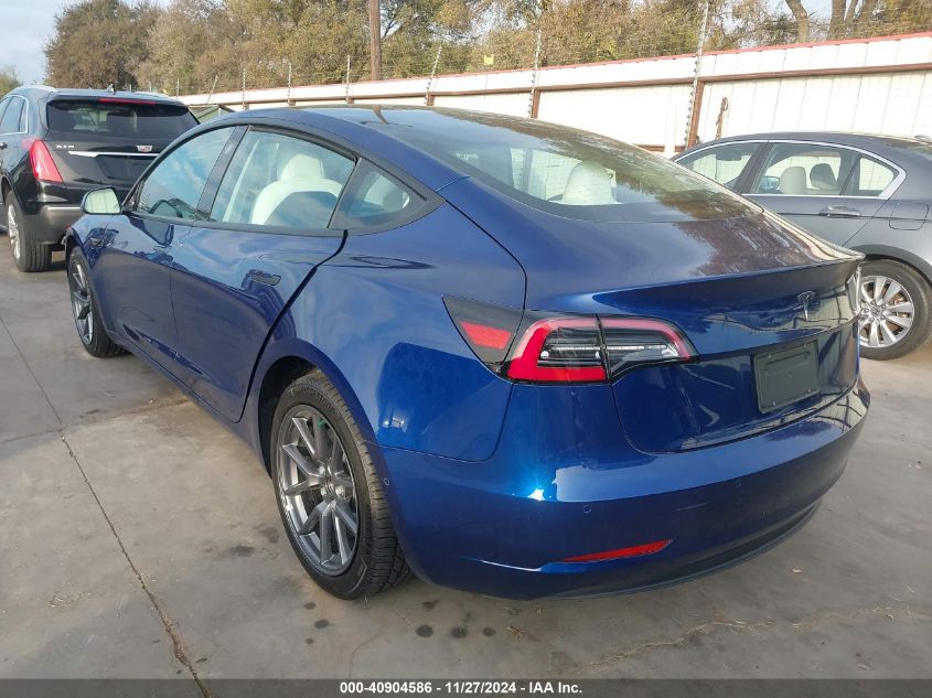 VIN 5YJ3E1EA2MF092676 2021 Tesla Model 3, Standard... no.3