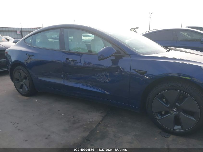 VIN 5YJ3E1EA2MF092676 2021 Tesla Model 3, Standard... no.6