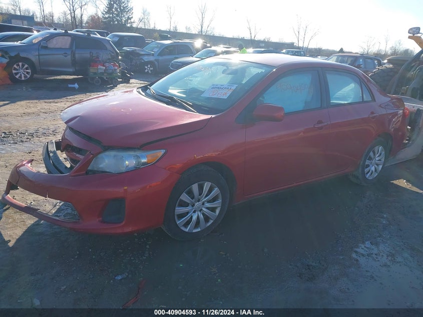 Vin: 5yfbu4ee2cp017479, lot: 41394286, toyota corolla le 20122