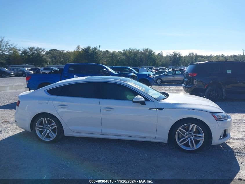 2019 Audi A5 45 Premium VIN: WAUANCF52KA060303 Lot: 40904618